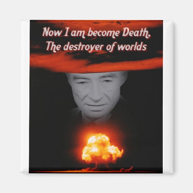 Trinity Robert Oppenheimer Magnet (Front)