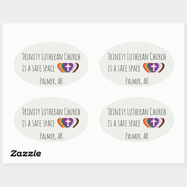 Trinity Safe Space Sticker Set  (Sheet)