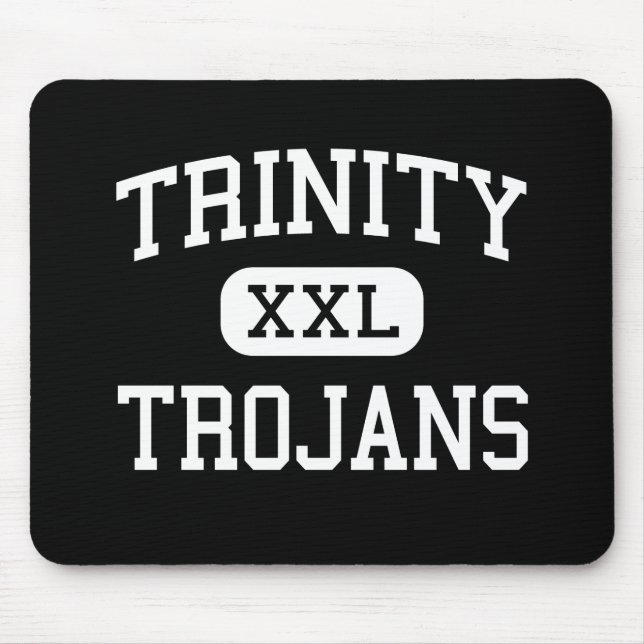 Trinity - Trojans - High School - Euless Texas Mouse Pad (Front)