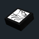 Trinket Box Baptism Dove<br><div class="desc">Trinket box shown in black wood with a baptism dove print. Customise this item or buy as is.</div>
