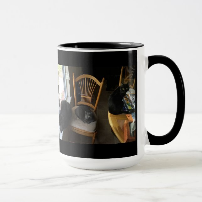 Trio At The Window Mug (Right)