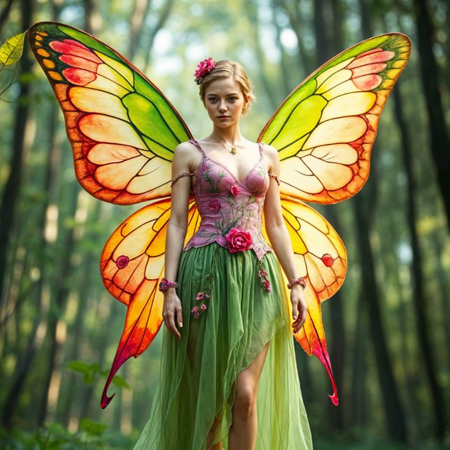 Trio Fairy Decoupage wrapping Paper  (Creator Uploaded)