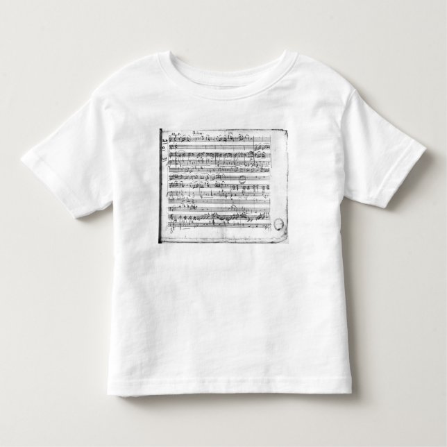 Trio, in E flat major 'Kegelstatt' Toddler T-Shirt (Front)