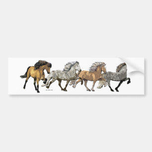 Trio in Tolt Bumper Sticker