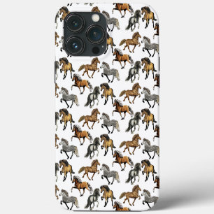 Trio in Tolt ~ Icelandic Horses iPhone 13 Pro Max Case