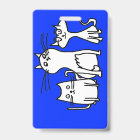 Trio Of Cartoon Cats Pillowcase