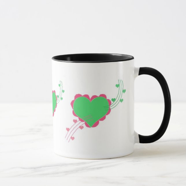 Trio of Hearts Mug (Right)