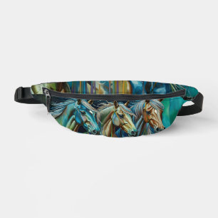 Trio of Horses -Horse Lovers Bum Bags