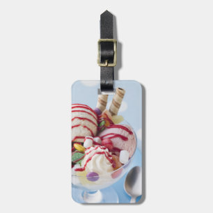 Trio of Ice Cream and Sweet Sundae Luggage Tag