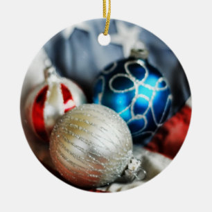 Trio of Patriotic Ornaments