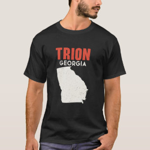 Trion Georgia USA State America Travel Georgian At T-Shirt