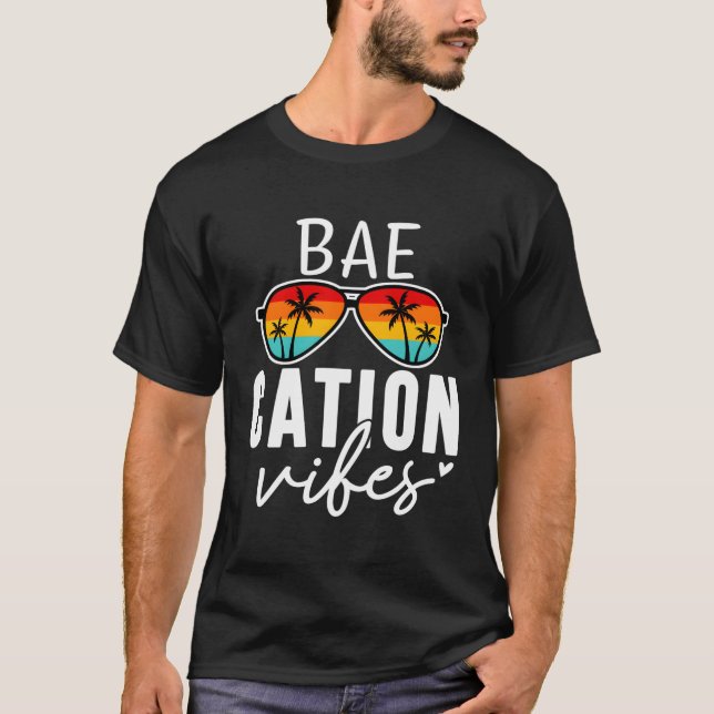 Trip Vacation Baecation S T-Shirt (Front)