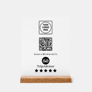 Tripadvisor QR Code   Business Review Link Display