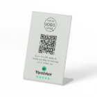 Tripadvisor Reviews | Business Review QR Code Grey