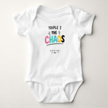 Triple 1 The Chaos baby vest