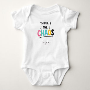 Triple 1 The Chaos baby vest Bodysuit
