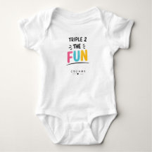 Triple 2 The Fun Baby Vest