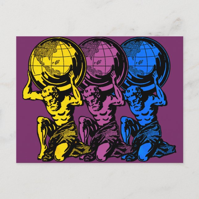 Triple Atlas Postcard (Front)