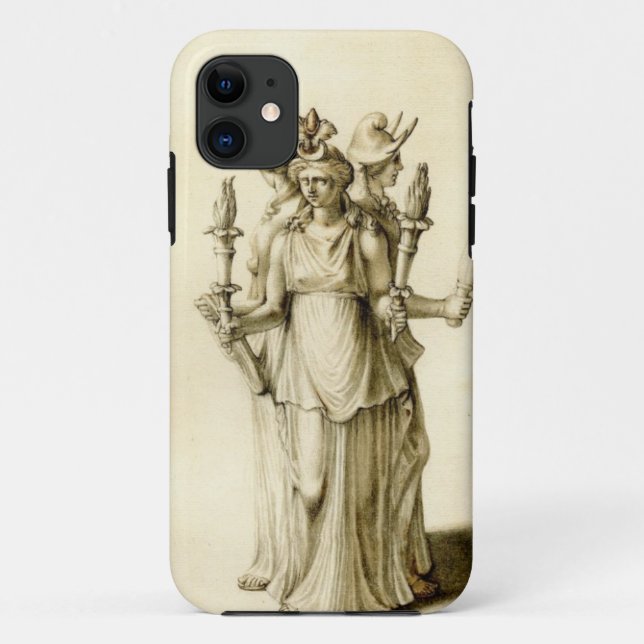 Triple-Bodied Hecate Case-Mate iPhone Case (Back)