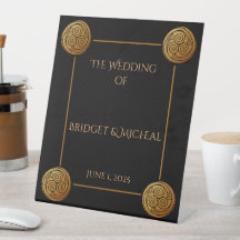 Triple Celtic Knot Swirl Wedding 