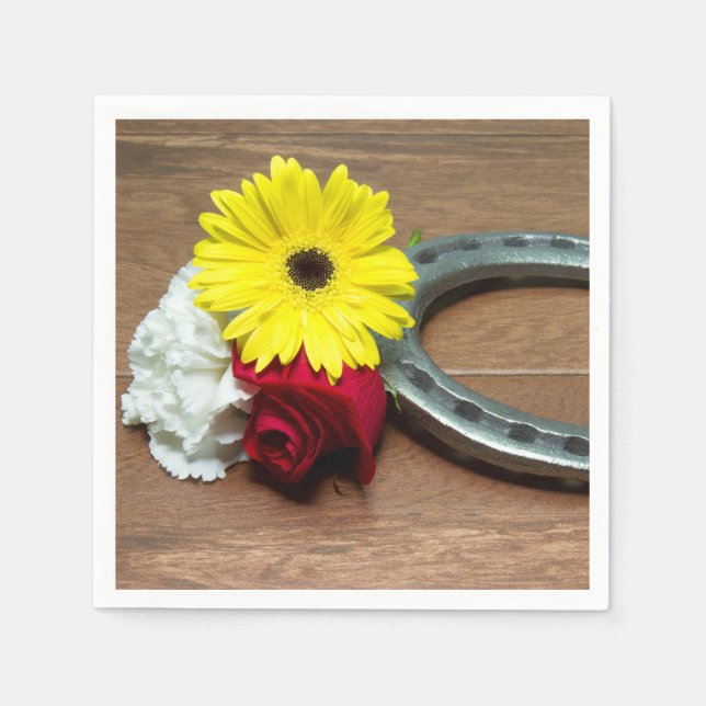 Triple Crown Cocktail Napkins (Front)