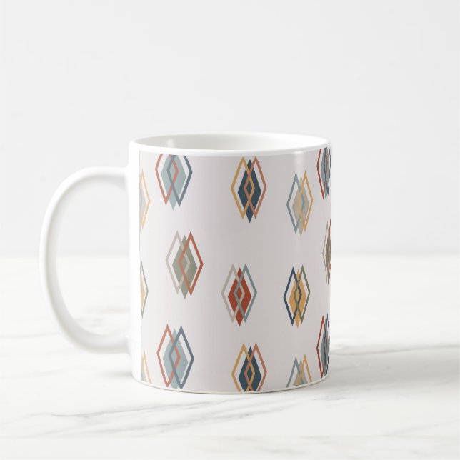 Triple Diamonds  Coffee Mug (Left)