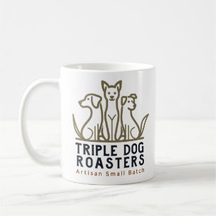 Triple Dog Roasters White Mug