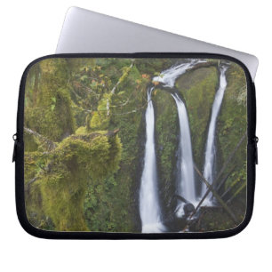 Triple Falls, Columbia River Gorge 2 Laptop Sleeve
