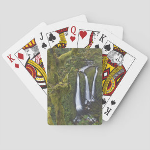 Triple Falls, Columbia River Gorge 2 Playing Cards