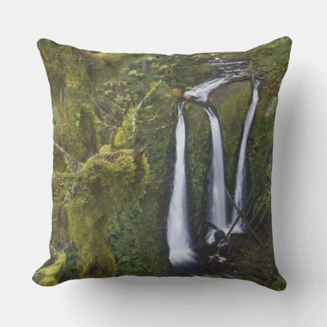 Triple Falls, Columbia River Gorge Cushion (Front)