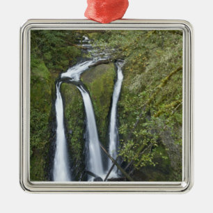 Triple Falls, Columbia River Gorge Metal Ornament