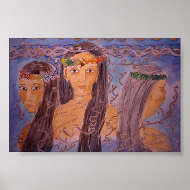 Triple Goddes Poster (Front)