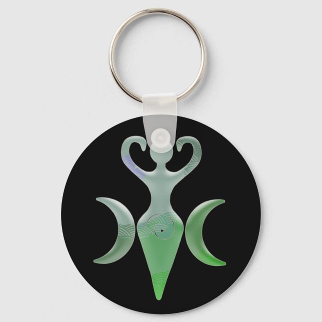 Triple Goddess Key Ring (Front)
