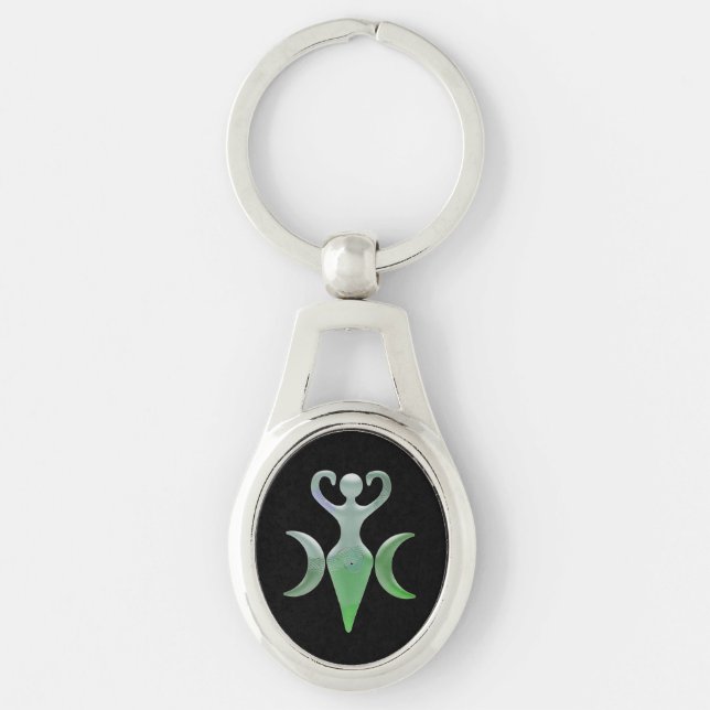 Triple Goddess Key Ring (Front)