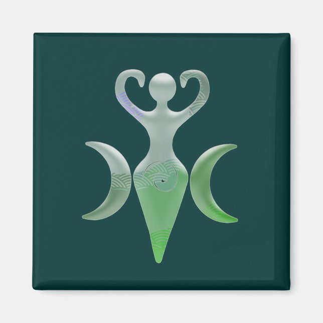 Triple Goddess Magnet (Front)