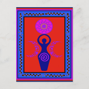 Triple Goddess Postcard