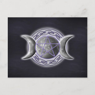 Triple Goddess Postcard