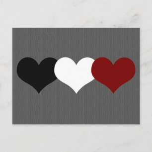 Triple Heart Postcard