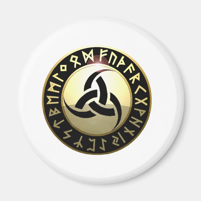 Triple Horn of Odin Magnet (Front)