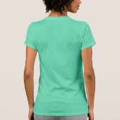 "Triple Julia Set" Crop Circle T-Shirt (Back)