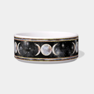 Triple Moon Moonstone Bowl