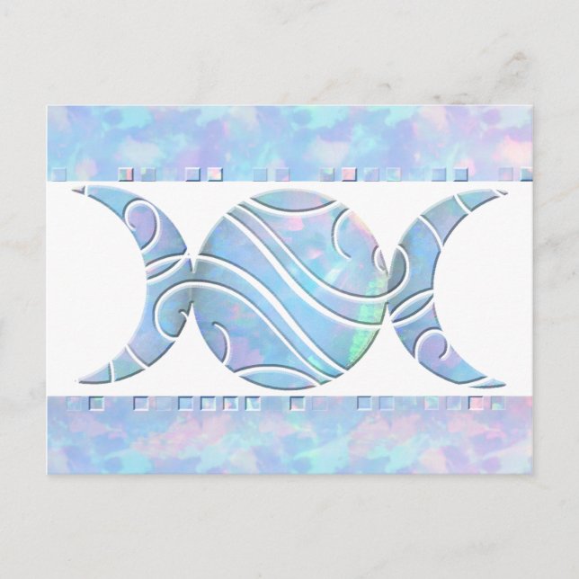 Triple Moon Opal Postcard (Front)