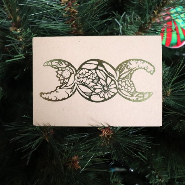 Triple Moon Symbol Bloom Foil Card (Creator Uploaded)