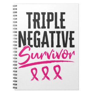 Triple Negative Survivor TNBC Breast Cancer Notebook