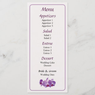 Triple Orchid Trio Menu
