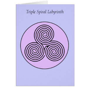 Triple Spiral Labyrinth
