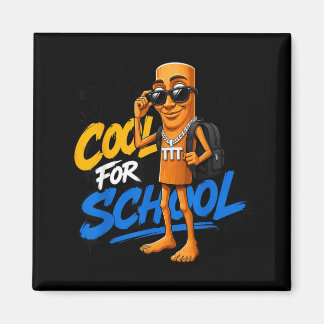 Triple T Tung Sahur Back To School Meme Kids Funny Magnet