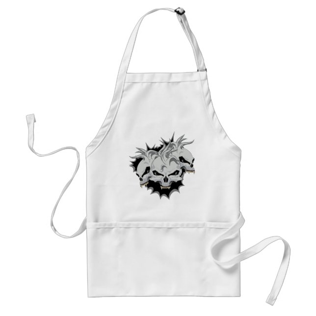 Triple Terror Skulls Standard Apron (Front)