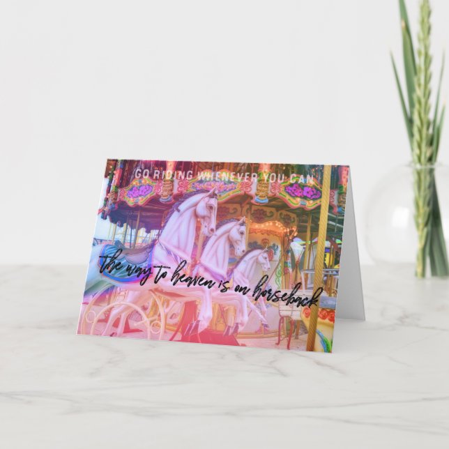 TRIPLE THREAT Greeting Card (Front)