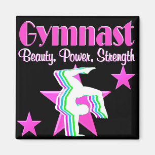 TRIPLE THREAT GYMNAST MAGNET